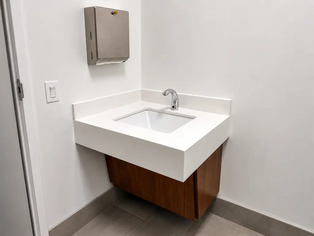 Vanities fabricated by SolidSurface Designs